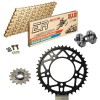 KIT CATENA CORONA PIGNONE DID 520ERV3 ORO APRILIA RSV 1000 R Conversione 520 04-09 Ribattitore Gratuito!