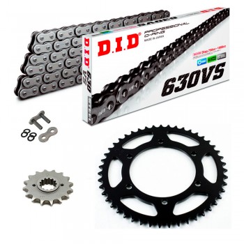 KIT CATENA CORONA PIGNONE DID 630VS Grigio HONDA CBX 1050 78-79