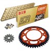 KIT CATENA CORONA PIGNONE DID 520ERVT Rinforzato Premium Off Road KTM EXC 525 03-07