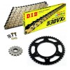 Sprockets & Chain Kit DID 530VX3 Gold & Black YAMAHA RD 350 74-76 