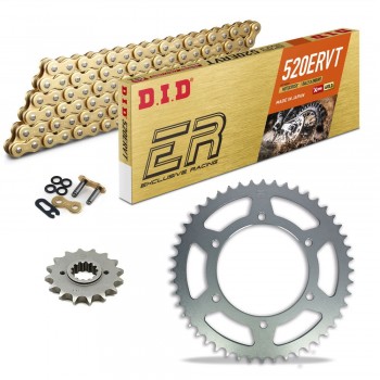 KIT DE TRANSMISION DID 520ERVT Enduro/Trail Reforzado ORO YAMAHA WR 250  F EU 08-14 