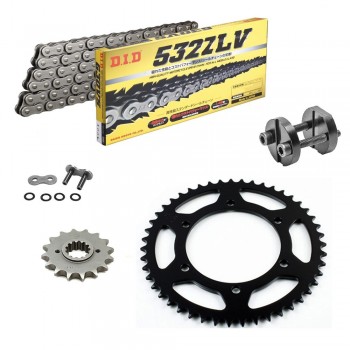 Sprockets & Chain Kit DID 532ZLV YAMAHA R6 600 YZF 03-05 Free Riveter!