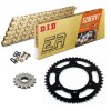 KIT CATENA CORONA PIGNONE DID 520ERVT Enduro/Trail Rinforzato ORO HONDA CRF 250 L 13-20 