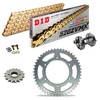 KIT CATENA CORONA PIGNONE DID 520 ZVM-X Oro Rinforzato APRILIA Pegaso 125 89-99 Ribattitore Gratuito!