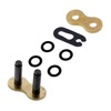 Falsa Maglia Catena DID 520 VX3 a Clip Oro/Nero