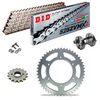 Sprockets & Chain Kit DID 525ZVM-X2 Silver APRILIA Dorsoduro 750 07-17 Free Riveter!