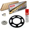 Sprockets & Chain Kit DID 525ZVM-X Gold BMW F650 GS 10,5mm 08-12  