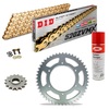 Sprockets & Chain Kit DID 520ZVM-X Gold HONDA NX 250 88-93