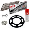 KIT CATENA CORONA PIGNONE DID 520 ZVM-X Grigio Rinforzato KTM Duke 690 08-19	