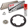 KIT CATENA CORONA PIGNONE DID 525ZVM-X2 Super Rinforzato ARGENTO KTM SUPER DUKE GT 1290 16-24