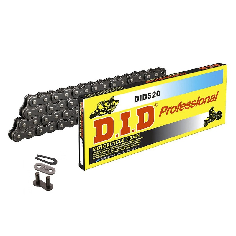 DID CHAIN 520 DS Standard Steel Gray