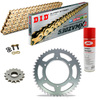 KIT DE TRANSMISION DID 530ZVM-X2 Super Reforzado ORO TRIUMPH Daytona 750 91-95