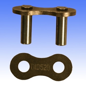 Falsa Maglia Catena DID 520 Standard Riveto Piena Grigio
