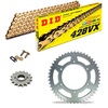 KIT CATENA CORONA PIGNONE DID 428VX ORO SUZUKI TS 100 ERZ 82-84