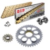 KIT CATENA CORONA PIGNONE DID 520ZVM-X Super Rinforzato ORO DUCATI 748 R 00-02 Ribattitore Gratuito!