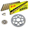 KIT CATENA CORONA PIGNONE DID 525VX3 ORO DUCATI Monster 1200 14-20 