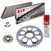 KIT DE TRANSMISION DID 525ZVM-X Super Reforzado GRIS ACERO DUCATI 916 Strada 94-98