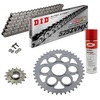 KIT DE TRANSMISION DID 525ZVM-X Super Reforzado GRIS ACERO DUCATI Diavel 1200 S 11-18