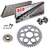 KIT DE TRANSMISION DID 530ZVM-X Super Reforzado GRIS ACERO DUCATI Multistrada 1200 10-17 REMACHADORA GRATIS!