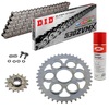 KIT DE TRANSMISION DID 530ZVM-X Super Reforzado GRIS ACERO DUCATI Multistrada 1200 10-17