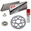 KIT DE TRANSMISION DID 525ZVM-X Super Reforzado GRIS ACERO DUCATI Streetfighter 1098 09-13