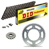 KIT CATENA CORONA PIGNONE DID 428NZ Standard Grigio KAWASAKI KX 80 G1-G2-H2 Conversione 428 86-87