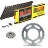 Sprockets & Chain Kit DID 420D Steel Grey APRILIA RX 50 18-21 