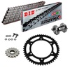 KIT CATENA CORONA PIGNONE DID 525ZVM-X Super Rinforzato GRIGIO YAMAHA TRACER 700 16-19 Ribattitore Gratuito!