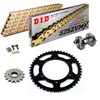 Sprockets & Chain Kit DID 525ZVM-X Gold YAMAHA TRACER 700 16-19 Free Riveter! 