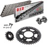 KIT DE CADENA HONDA CRF 1100 L Africa Twin 2020-2025 Reforzado Gris  Acero Alu Negro Remachadora Gratis