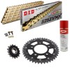 KIT DE CADENA HONDA CRF 1100 L Africa Twin 2020-2025 Reforzado Oro Acero Alu Negro	