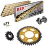 KIT DE CADENA HONDA CRF 1100 L Africa Twin 2020-2025 Reforzado Oro Acero Alu Dorado Remachadora Gratis