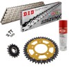 KIT DE CADENA HONDA CRF 1100 L Africa Twin 2020-2025 Reforzado Plata Acero Alu Oro