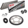 HONDA CRF 1100 L  Africa Twin 20-21 Steel-Alu Reinforced Chain Kit Grey Silver Free Riveter