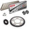 HONDA CRF 1100 L  Africa Twin 20-21 Steel-Alu Reinforced Chain Kit Silver Silver Free Riveter