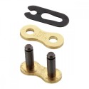 FALSA MAGLIA GIUNZIONE CATENA DID 520 DZ2 ORO Clip (RJ)