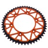 Rear Sprocket JT TWINSTAR 520 Orange