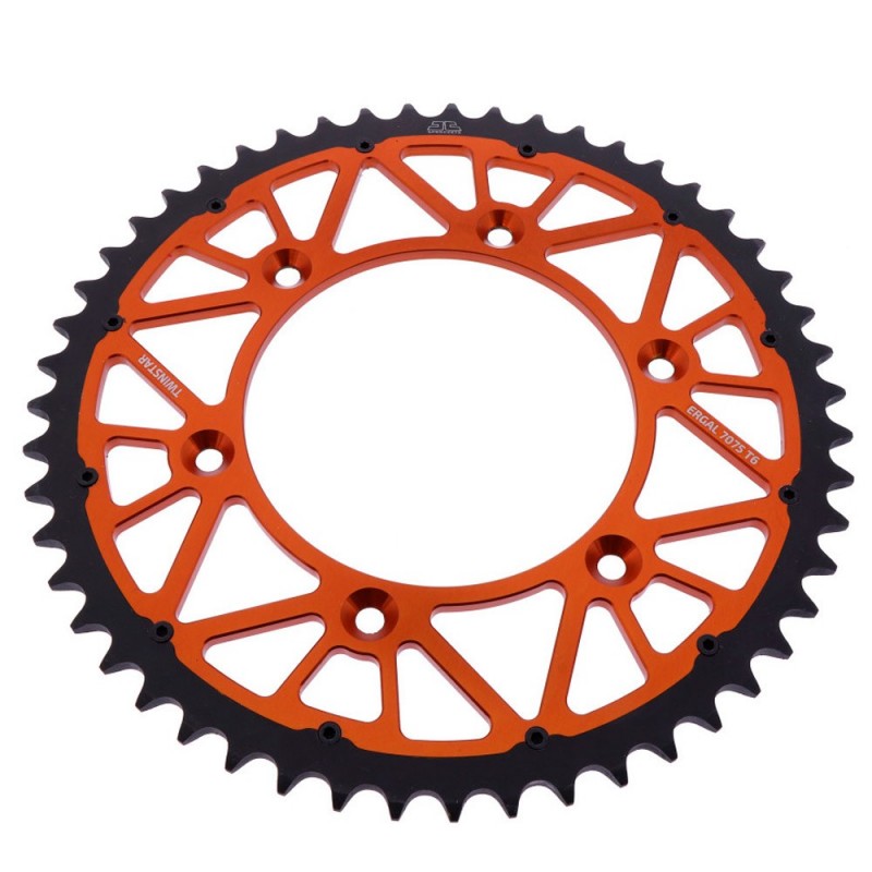 CORONA JT TWINSTAR 520 KTM SX-F250 SX-F350 SX-F450 ARANCIONE
