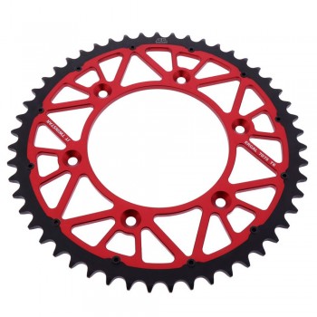 Rear Sprocket JT TWINSTAR 520 HONDA Red