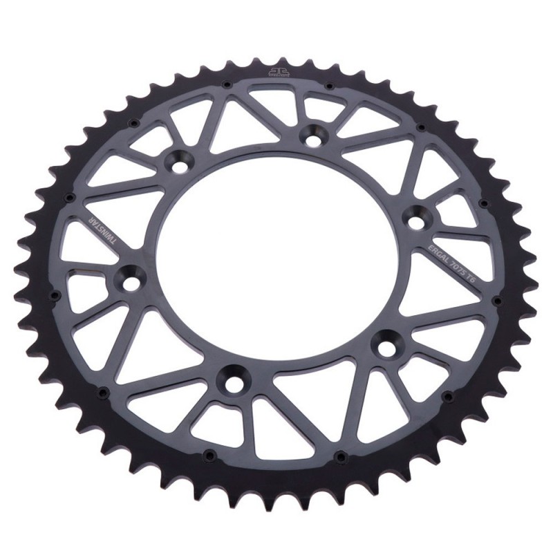 Rear Sprocket JT TWINSTAR 520 HONDA Grey