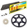 KIT CATENA CORONA PIGNONE DID 520 ECONOMICO Grigio SUZUKI LTZ 400 Quadsport 03-08 