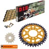 SUZUKI LTZ 400 Quadsport 03-08 Reinforced Chain Power Kit ATV Racing Gold DUAL Rear Sprocket