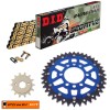 KIT CATENA CORONA PIGNONE SUZUKI LTZ 400 Quadsport 03-08 Power Kit ATV Racing Corona Dual Blu