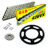 KIT CATENA CORONA PIGNONE DID 428VX ARGENTO Rinforzato APRILIA RS4 125 Replica 13-20