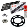 KIT DE TRANSMISION DID 520 ZVM-X NEGRO Reforzado SUZUKI GSX-R SRAD 750 Conversion 520 96-97	