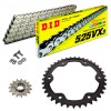 KIT CATENA CORONA PIGNONE DID 525VX3 ARGENTO KTM SUPER DUKE GT 1290 16-24 