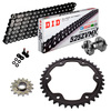 KIT DE TRANSMISION DID 525ZVM-X Super Reforzado NEGRO KTM SUPER DUKE GT 1290 16-24 REMACHADORA GRATIS!