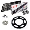 KIT CATENA CORONA PIGNONE DID 525ZVM-X Super Rinforzato NERO BMW S 1000 XR 20-24 Ribattitore Gratuito!