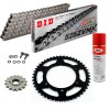 KIT DE TRANSMISION DID 525ZVM-X2  Super Reforzado GRIS ACERO YAMAHA Tracer 9 21-24 