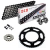 KIT DE TRANSMISION DID 525ZVM-X Super Reforzado NEGRO HONDA CRF 1000 L  Africa Twin 16-19 REMACHADORA GRATIS!